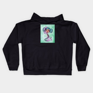 Mermaid Cutie 3 of 4 Kids Hoodie